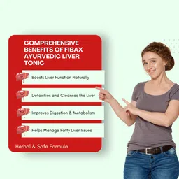 Fibax Livupchar Liver Tonic 200ml | Helpfull in Fatty Liver & Alcoholic liver Detox, Improves Digestion, Boosts Appetite | Protects Liver against various Hepatotoxins 200ml (Pack of 1) image 4