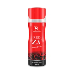 Ramsons - RED ZX Deodorant Spray 200 ML | Body Perfume For Men | TN - Bergamot, Lemon, Lavender, Rosemary, Basil, Mint | MN - Carnation, Jasmine, Allspice | BN - Musk, Amber, Cedar, Patchouli, Mossy image 1