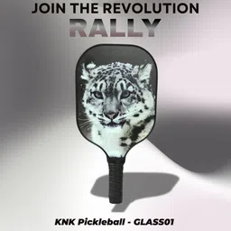 KNK Glass Fiber Paddle Pickleball Set - 1 Paddles, 2 Balls, Travel Cover image 2