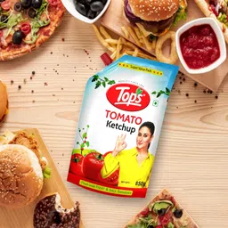 TOPS Tomato Ketchup Spout -850 gm Spout | Made with the goodness of juicy hand-picked tomatoes| No Added Colour & Flavour image 3