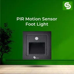 esysense inspire sensing ESYSENSE (ESY-L20STEX) Motion Sensor LED Foot Light, 3W Outdoor PIR Motion Light, IP65 Waterproof Wall & Concealed Light, 6500K Cool White, Grey Body, Energy-Saving Sensor Light image 2