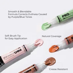 L.A GIRL Natural Pro Concealer Cream, Liquid - Green Corrector, Helps To Minimizes Fine Lines, Lightweight, Ultra Blendable Liquid Conceal, Longwearing (Vegan & Cruelty-)8g image 2