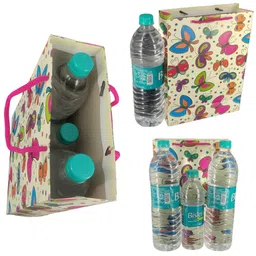 Arrow Paper Bags Butterfly Design Gift Bags For Gifting, Weddings, Birthday,Holiday Presents(28 Cm X 20 Cm X 7.5 Cm, Pack Of 20), Multi-Coloured image 4