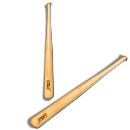 FIRE FITNESS Solid Wooden Base Ball bat for self Defence Any Place and Any Where Base Ball bat Handmade from Solid Wooden and Real Wooden for self Safety no Breaking Risk image 1