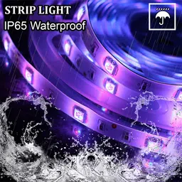 fizzytech Usb 5V 5050 Rgb Led Flexible Strip Light Multi-Color Changing Lighting Kit,Tv Background Lighting With Mini Controller (1 Meter For Tv'S Upto 28")Plastic,1 meters image 2