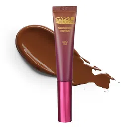 Typsy Beauty | Silk Cushion Liquid Bronzer Contour Wand - Maple Syrup - Medium Brown Tone for Natural Scuplted Look | Hyaluronic Acid & Vit E | Cushion Tip Applicator | Formulated in Italy | 12ml image 1