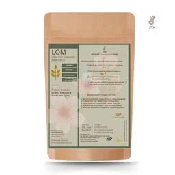 lom Rice Powder with 14 Herbs Hair Mask 100gm Pack of 1 | Repairs & Strengthens | Damaged Hair Softness, and Shine | Nourishing Protein Infusion for Healthy Hair image 2