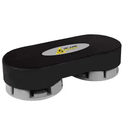 De Jure Fitness Aerobic Stepper, Adjustable Height Upto 8 Inch, 3-in-1 Fitness Step Platform for Home Gym Exercise, Anti-Skid Aerobic Stepper, Capacity 200Kg, Grey image 1