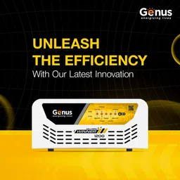 Genus Winner 1200 Pure Sine Wave 900VA/12V Single Battery Inverter UPS with 3 Years Warranty for Home, Office and Shops (Supports 1 Inverter Battery of 12V) image 2