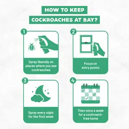 Born Good Plant Based Cockroach Repellent Spray For Home, Non-Toxic, Baby-Safe And Eco-Friendly - 100 ml (Pack of 1) image 5