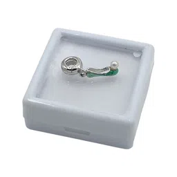 sahiba gems Stylish & Cool 925 Sterling Silver Shoe Charm Pendant Charm Fits For Bracelets/Anklets/Chain image 4