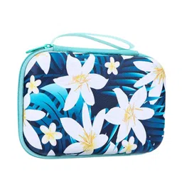 Justec External Hard Drive Portable Carrying Case, Lily Flower image 1