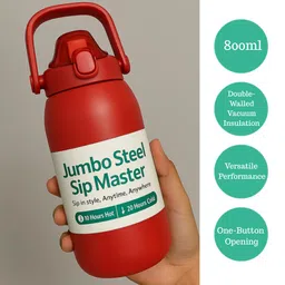 KAIROS JUMBO STEEL SIP MASTER 800 ML image 4