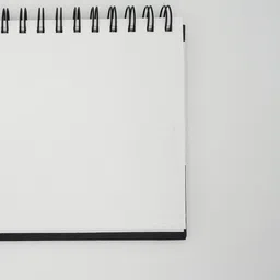 NOTEHOUSE A4 Sketchbook 140 GSM, 80 Pages Spiral-Bound White Sheets Drawing Notebook, Thick & Smooth Professional-Grade Premium Acid- Free Unruled Artbook for Artist Painting (Black Cover, 29.7x21 cm) image 3