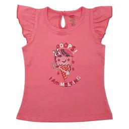 luvlap Cartoon Regular Fit H/S Girls Top image 2
