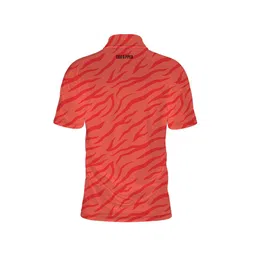 equipped Women Printed Golf Premium Polo T-Tshirt | Short Sleeve | Regurlar Fit Collared Sunday red Golf Tennis Tshirt image 2