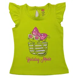 luvlap Cartoon Regular Fit H/S Girls Top image 3