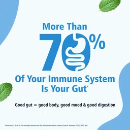 siens by dabur Daily Pre & Probiotics For Gut health - 15 Sachets|Helps in Reducing Bloating & Gas|Enhances Digestive health & Supports Metabolism|Crafted to Reach your Gut Intact,1 count,15 servings image 2