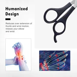 tartamya Professional Hair Cutting Scissors, 7-Inch Stainless Steel, Small and Sharp image 3