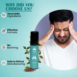 AAYU CARE - Arogyam Roll-On – Natural Relief for Cold & Cough, Congestion, and Toothache image 4