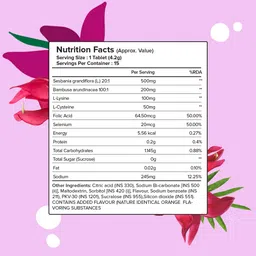 the plant fix plix PLIX - THE PLANT FIX Heavenly Hair With Natural Biotin|15 Effervescent Tablets, Orange Flavour, Pack of 2|Supports Long, Lustrous, Strong Hair, |Vegan, Caffeine Free, Dairy Free, Sugar Free, Non GMO image 2