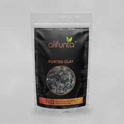 alifunta Edible Roasted Clay/Bhutdo/Khadi/Mitti/Butter Soil Manure/Roasted Nakumatt Clay (400 Gram) image 1