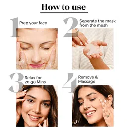 LuxaDerme Under Eye Revive - Bio Cellulose Serum Sheet Mask. Brightens & Depuff Under-Eye Dark Circles With Antioxidants Like Green Tea, All Skin Types. 100% Fermented Coconut Jelly. (Pack Of 2) image 5