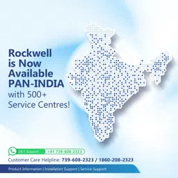 ROCKWELL 47L Mini Fridge with Freezer, 2 Star, Direct Cool Technology, Adjustable Shelves, Ideal for Bedroom, Small Spaces, Hostels, and Offices, White image 5