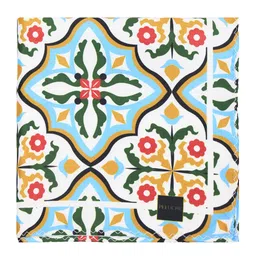 peluche Celestial Bloom Multicolor Pocket Square for Men (14X14 inches) image 4