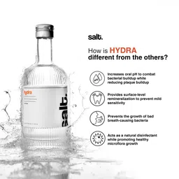 salt Salt. Oral Care Refresh & Revive Mouthwash Combo | Hydra & Savant | Alcohol-Free | Fights Sensitivity, Plaque & Cavities | Pomegranate, Sage & Ginseng | 500ml Each image 3