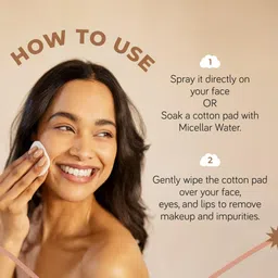 Moody Derma Soothe Makeup Remover Micellar Water With Rice & Ceramide | Micellar Cleansing Water | Makeup Remover Spray | Makeup Remover Mist| Alcohol-Free, Paraben Free, Cruelty-Free Gentle Micellar Water 110 ml image 5