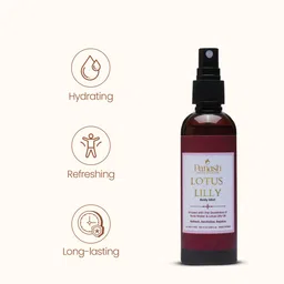 PANASH Lotus Lilly Body Mist | Infused with the Goodness of Rose Water & Lotus Lilly Oil | Refresh, Revitalize, Rejoice | All Skin Types | 100ml image 4