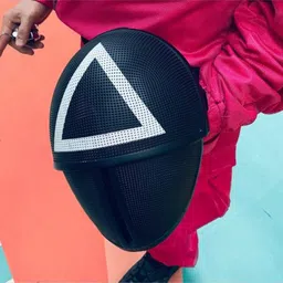 Wanna Party Guard, Game, Party Cosplay,Disguise Game Enforcers Triangle Shape for Halloween for Halloween Props image 3