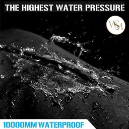 WorldStyle Waterproof Backpack Rain Cover Universal Fit Up to 50L, Tear-Resistant, Lightweight & Compact Travel Rain Protector with Reflective Safety Strips Dustproof All Bag Sizes image 3