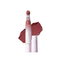 Lamior Blurry Fudgy Lip Tint - Pretzels | Ultra Velvety Matte | Transfer-Proof & Hydrating Formula | Long-Lasting Lip Tint with Cushion Applicator | Vegan & Cruelty-Free image 1