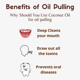 COCO CRUSH Pure Ayurvedic Coconut Oil Combo for Oil Pulling | Peppermint & Clove, Orange Flavors | Promotes Strong Teeth & Gums | Cold-Pressed & Virgin (2 * 50ml, 100ml) image 5