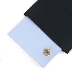 peluche Epic King's Crown Cufflinks for Men image 4