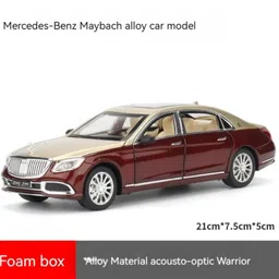 Sharva Enterprise Metal Cars Die-Cast Toy Cars Set, 3 Vehicles Pack, Lightning Collection Metal Vehicles Set, 6 Cars Pack 1 : 24 Scale - Golden red image 5