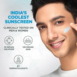 Garnier Super UV Cooling Watergel Sunscreen SPF50 PA++++ | Instant Cooling & 8-hr freshness | lightweight gel, no white cast, suitable for oily, dry, sensitive & combination skin, for men & women,60ml image 5