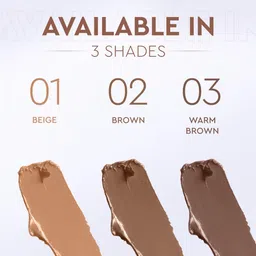 c2p professional makeup C2P Pro Cream Contour Palette For Women | Bronzer For Face Makeup | Long Lasting Blendable and Buildable Formula with Matte Finish | Infused with Shea and Cocoa Butter - 4g (Warm Brown Taupe 03) image 5