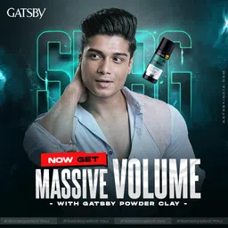 Gatsby Japan Hair Volumizing Powder Clay - 20g | Unbreakable Smooth | Ultra Lightweight & Massive Volume | Matte Finish Hair Wax for Men | Super Strong Hold | Quick & Easy Hair Styling image 4