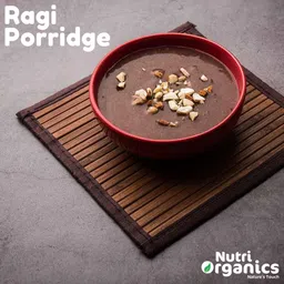 NutriOrganics Unpolished Ragi Flour, 1.5kg |100% Natural | Finger Millet Flour | Nachni Atta | Kelvaragu Flour | Rich in Calcium & Protein image 2