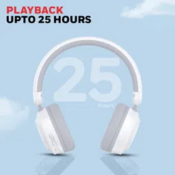 Honeywell New Launched Moxie V20 Bluetooth v5.4 On-Ear Headphones with Mic, ENC, 25H Playback, Deep Bass, IPX4, Aux, Stereo Sound, 40ms Low Latency Gaming Mode, Padded Cushion image 4