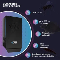 cleamix Ultrasonic Electric Pest Repellent Machine to Repel Lizard, Rat,Cockroach,Mosquito,Home Pest & Rodent Repelling Aid for Reject Ants for Reject Insect Mosquito Killer Machine (1) image 5