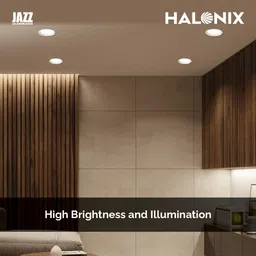 Halonix Jazz 12W Warm White Recessed downlighter | Cutout- 4 inch | Recessed Ceiling Light for Hall,Room,Office,Shop| Led Downlighter with Surge Protection | Pack 1 image 3