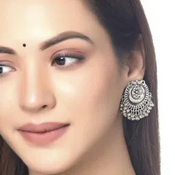 ISLANA Circular Jhumkas Earrings image 4