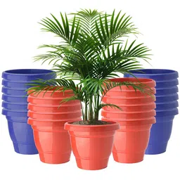 Kuber Industries 24-Pcs Red & Blue Durable Planters-image-59