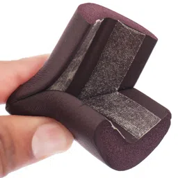 Babyhug Corner & Edge Guards Pack of 12 - Brown image 4