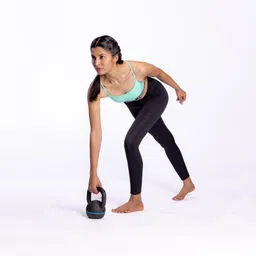 decathlon Women's Light Support Thin Crossover Strap Sports Bra image 2