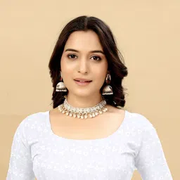 GHAN SALS Abstract Printed Baluchari Saree image 3